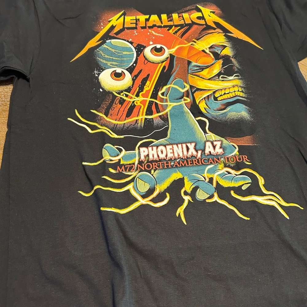 Metallica M72 North American Tour 2023 Shirt Men’s Large